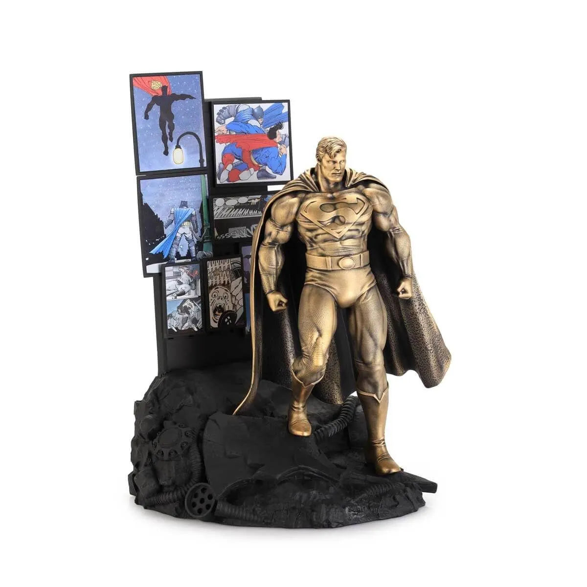 Superman The Dark Knight Returns Limited Edition Gild Figurine by Royal Selangor -Royal Selangor - India - www.superherotoystore.com