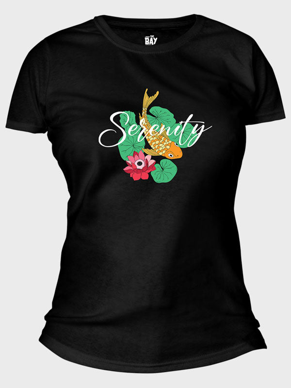 Serenity Women's Mandala Design T-Shirt -The Bay Store X The Doodleist - India - www.superherotoystore.com