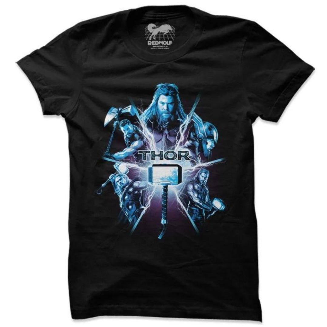 Thor Odinson Official Marvel T-shirt -Redwolf - India - www.superherotoystore.com