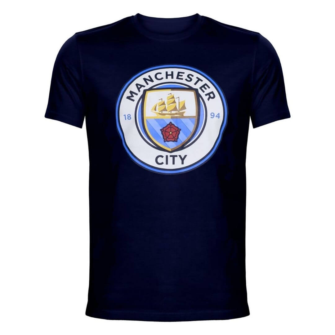 Manchester City Official Logo T-Shirt -The Arena - India - www.superherotoystore.com