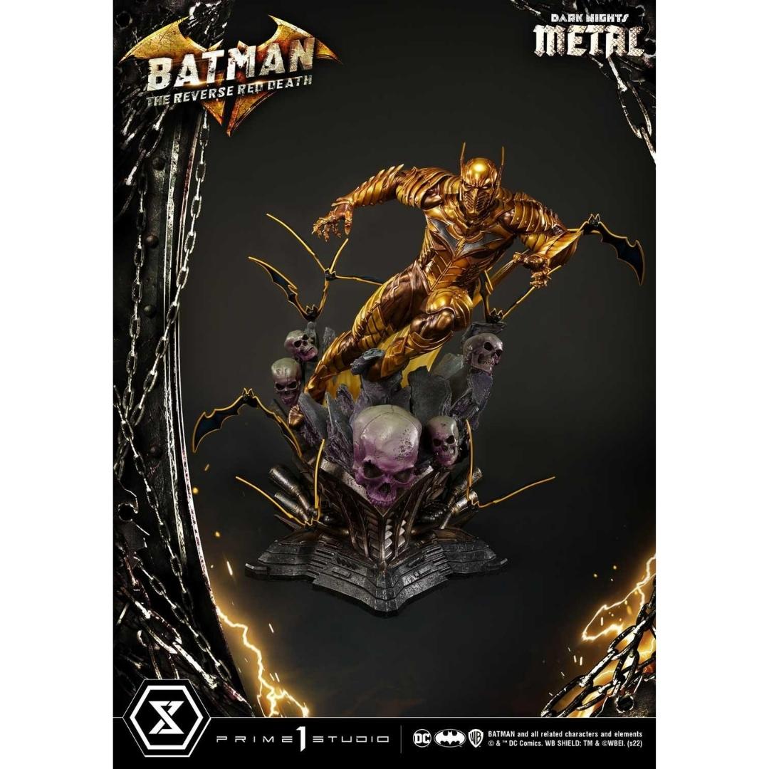 The Reverse Red Death DC Dark Knights Metal Statue by Prime 1 Studio -Prime 1 Studio - India - www.superherotoystore.com