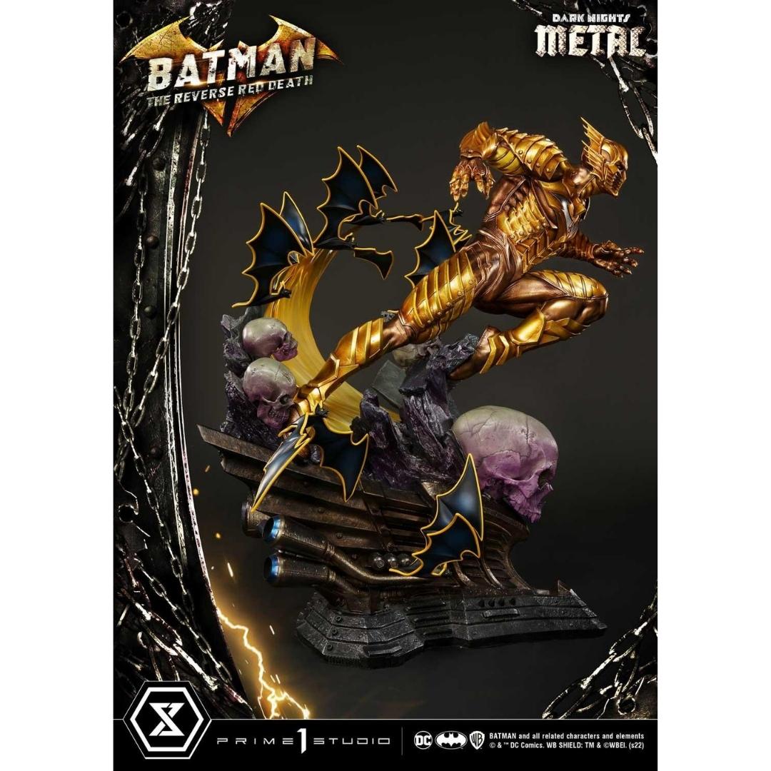 The Reverse Red Death DC Dark Knights Metal Statue by Prime 1 Studio -Prime 1 Studio - India - www.superherotoystore.com