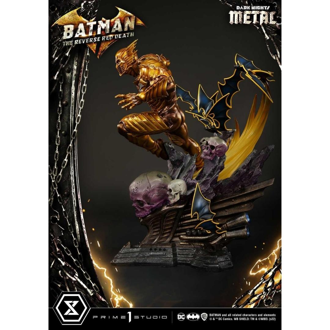 The Reverse Red Death DC Dark Knights Metal Statue by Prime 1 Studio -Prime 1 Studio - India - www.superherotoystore.com