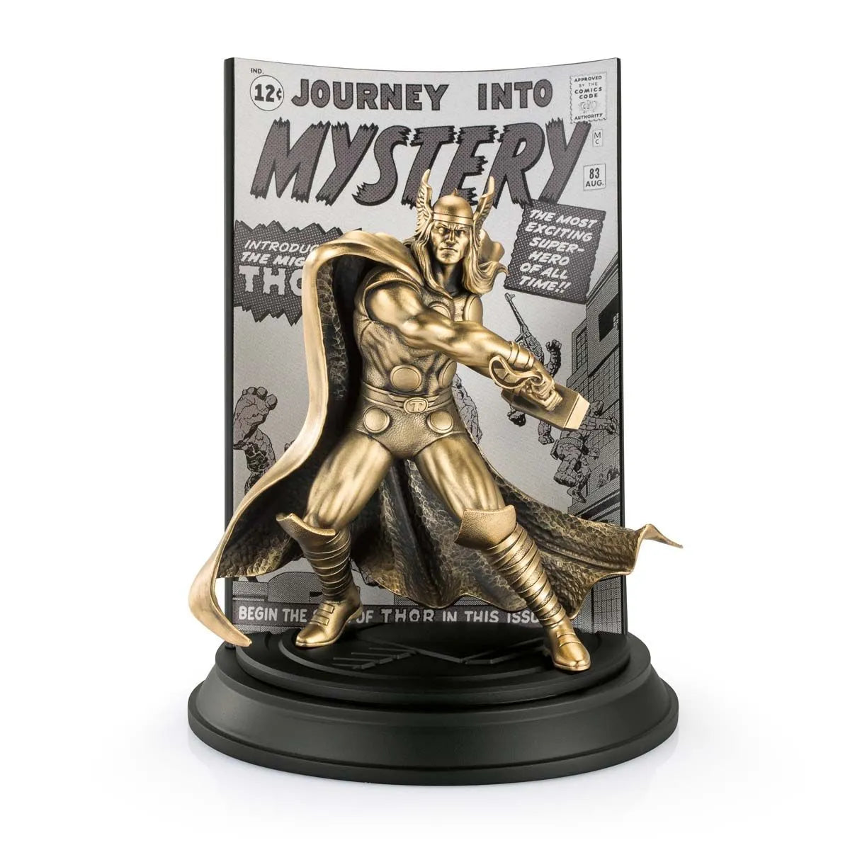 Thor Journey Into Mystery Volume 1 #83 Limited Edition Gilt Statue by Royal Selangor -Royal Selangor - India - www.superherotoystore.com