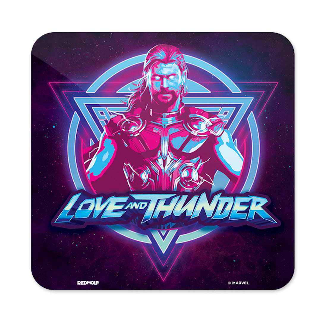 Thor Badge - Marvel Official Coaster -Redwolf - India - www.superherotoystore.com