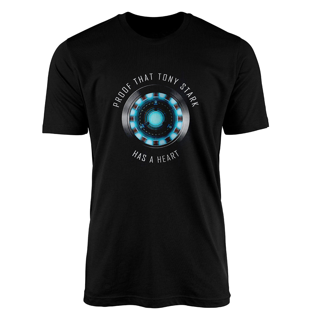 Tony Stark has a Heart - Designer T-Shirt -Macmerise - India - www.superherotoystore.com