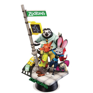 Disney's Zootopia Diorama Statue by Beast Kingdom (Damaged Box) -Superherotoystore.com - India - www.superherotoystore.com