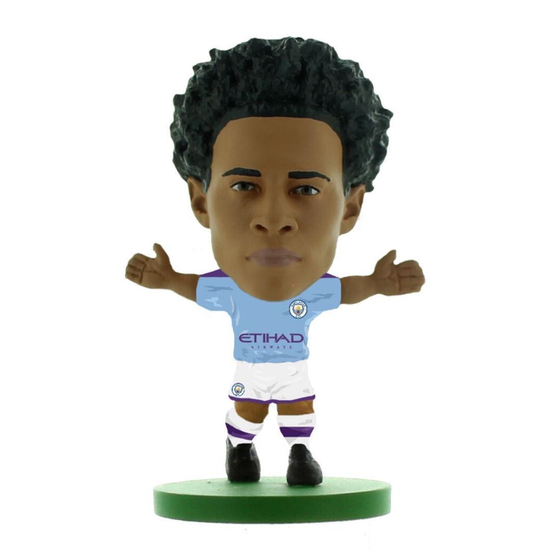 Leroy Sane - Man City - Home Kit (2020 Version) Figure by Soccer Starz -Soccer Starz - India - www.superherotoystore.com