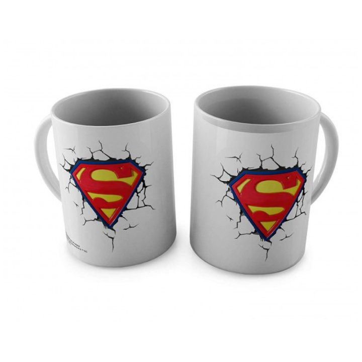 Superman Mug with Logo by Happy Giftmart -Happy Giftmart - India - www.superherotoystore.com