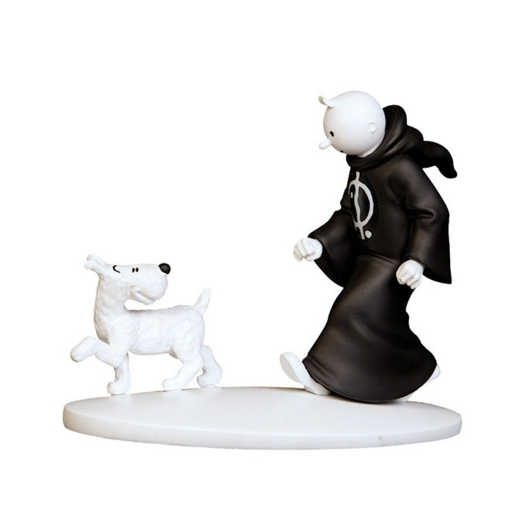 Tintin In Cigars Of Pharaoh Black & White Statue by Moulinsart -Moulinsart - India - www.superherotoystore.com