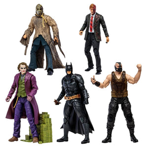 Batman (The Dark Knight Trilogy) 7" Build-A-Figure Series Bane Action Figures Set by McFarlane Toys -McFarlane Toys - India - www.superherotoystore.com