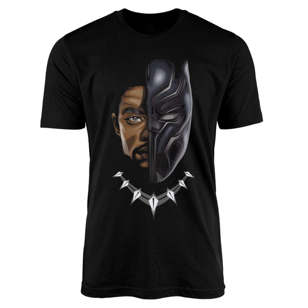 Black Panther Tchalla Panther T-Shirt -Celfie Design - India - www.superherotoystore.com