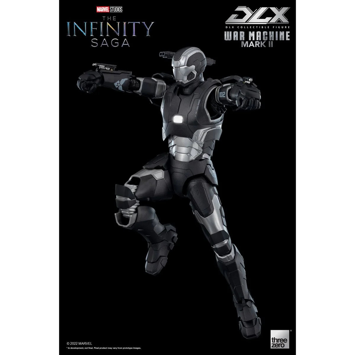 War Machine MK 2 Marvel Infinity Saga DLX Collectible Figure by Threezero -ThreeZero - India - www.superherotoystore.com