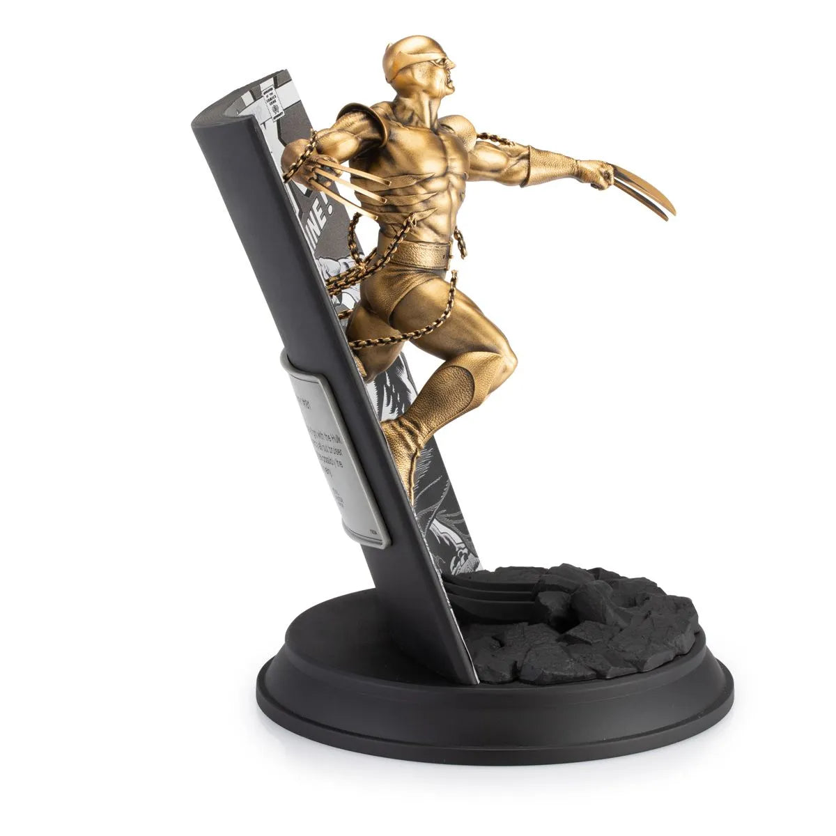 Wolverine The Incredible Hulk Volume 1 #181 Limited Edition Gilt Statue by Royal Selangor -Royal Selangor - India - www.superherotoystore.com
