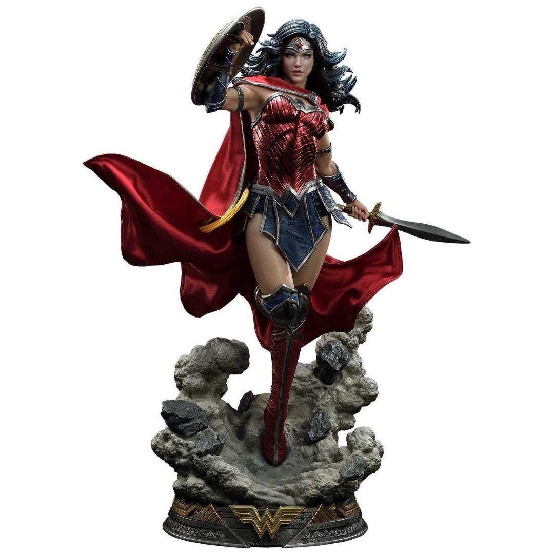 Wonder Woman Rebirth Silver Armour Version Statue by Prime 1 Studio -Prime 1 Studio - India - www.superherotoystore.com
