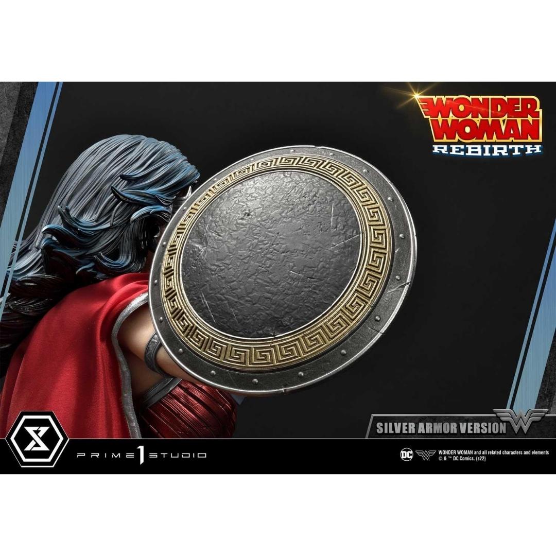 Wonder Woman Rebirth Silver Armour Version Statue by Prime 1 Studio -Prime 1 Studio - India - www.superherotoystore.com