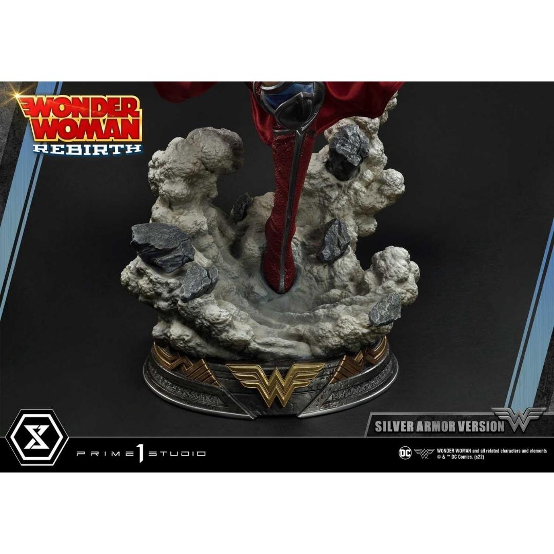 Wonder Woman Rebirth Silver Armour Version Statue by Prime 1 Studio -Prime 1 Studio - India - www.superherotoystore.com