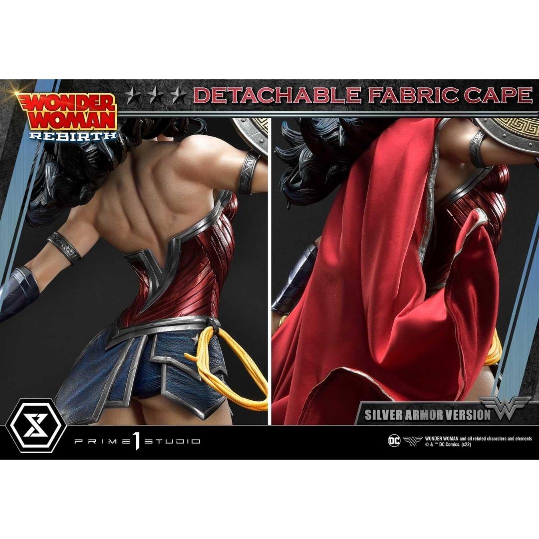 Wonder Woman Rebirth Silver Armour Version Statue by Prime 1 Studio -Prime 1 Studio - India - www.superherotoystore.com