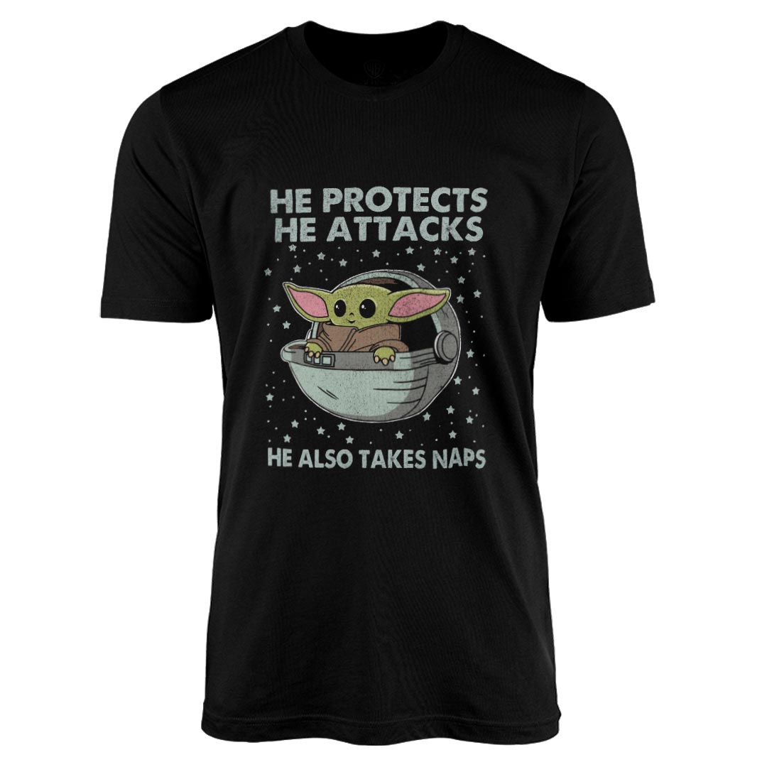 Star Wars The Mandalorian All Rounder Grogu T-Shirt -Celfie Design - India - www.superherotoystore.com