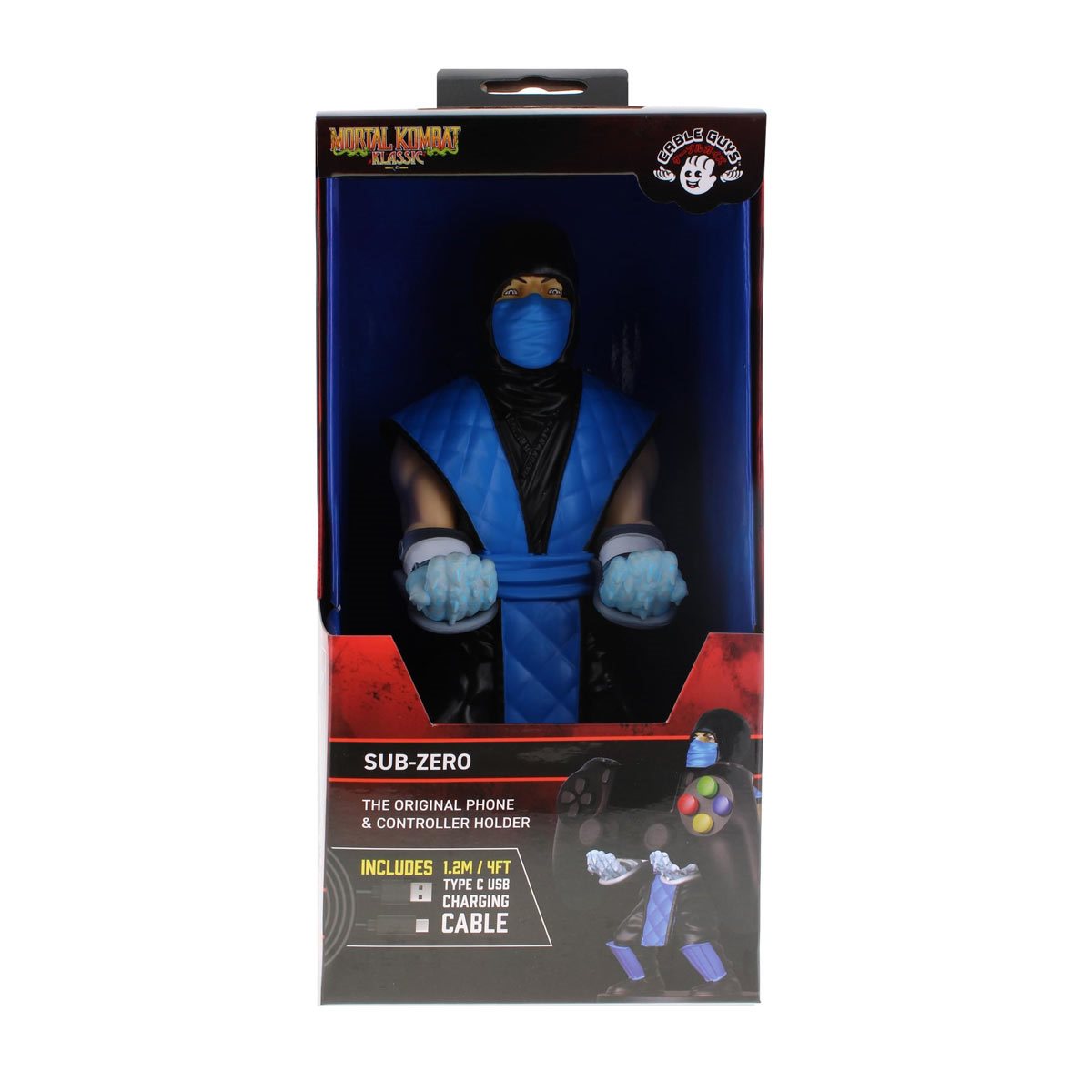 Mortal Kombat Sub-Zero Cable Guy Controller Holder by Exquisite Gaming -Exquisite Gaming - India - www.superherotoystore.com