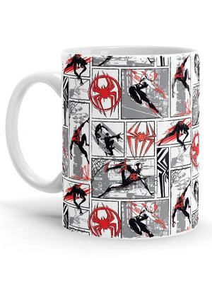 Across the Spider-Verse Pattern Mug -Redwolf - India - www.superherotoystore.com