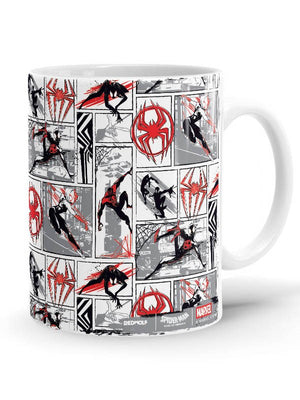 Across the Spider-Verse Pattern Mug -Redwolf - India - www.superherotoystore.com