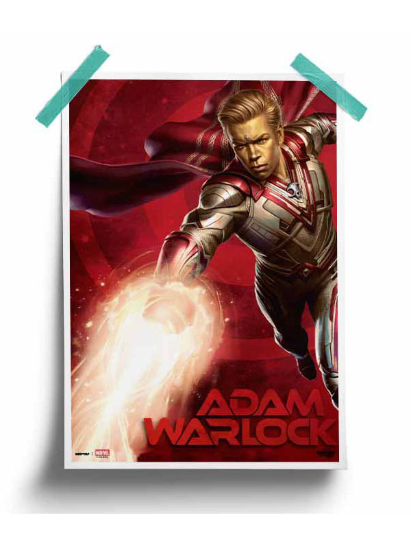 Adam Warlock Poster -Redwolf - India - www.superherotoystore.com