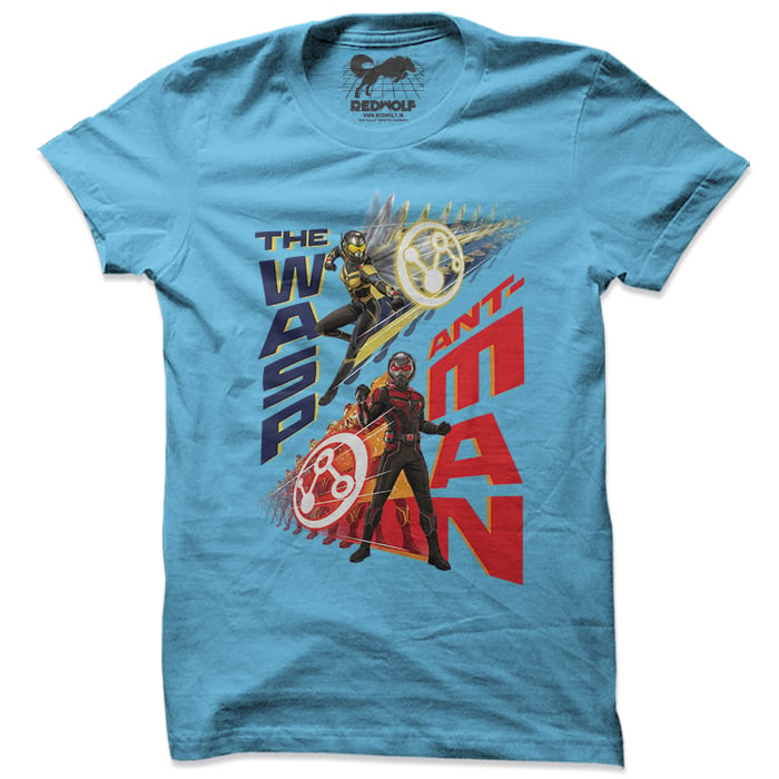 Ant-Man And The Wasp: Pose - Marvel Official T-shirt -Redwolf - India - www.superherotoystore.com