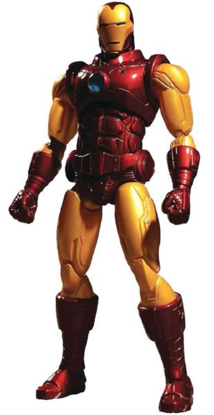 Iron Man One:12 Collective Action Figure by Mezco Toys -Mezco Toys - India - www.superherotoystore.com