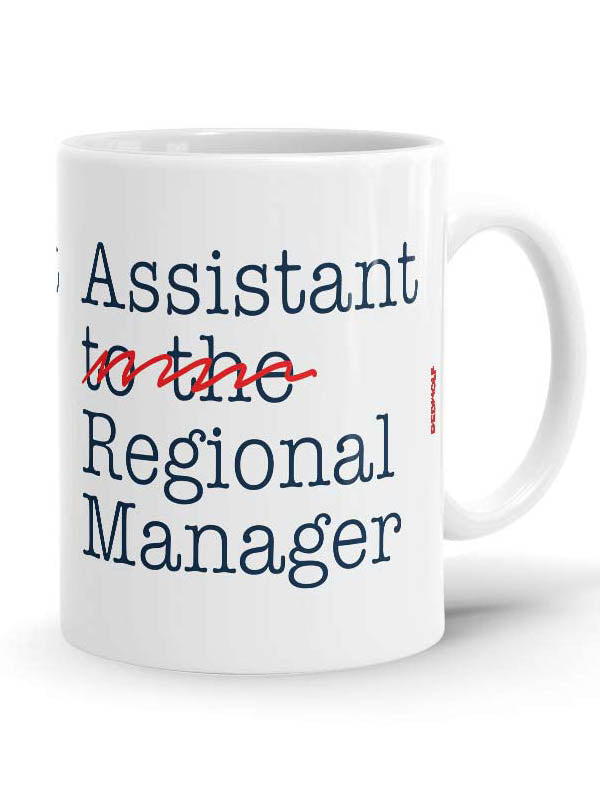Assistant to the Regional Manager Coffee Mug -Redwolf - India - www.superherotoystore.com