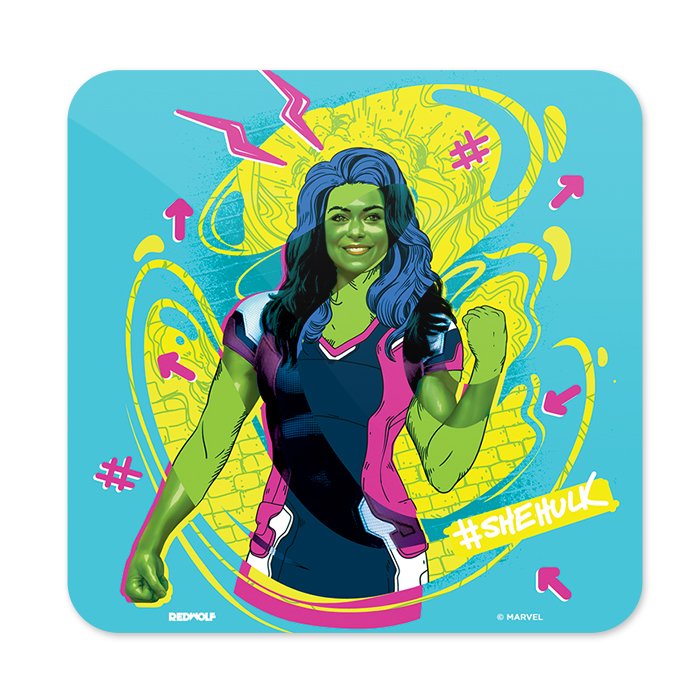 Attorney Hulk - Marvel Official Coaster -Redwolf - India - www.superherotoystore.com