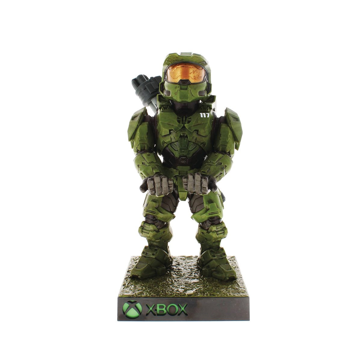 Halo Infinite Master Chief Exclusive Variant with Light-Up Base Cable Guy Controller Holder by Exquisite Gaming -Exquisite Gaming - India - www.superherotoystore.com