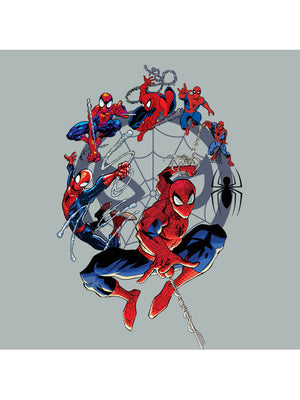 Beyond Amazing: All Spiders - Marvel Official T-shirt -Redwolf - India - www.superherotoystore.com