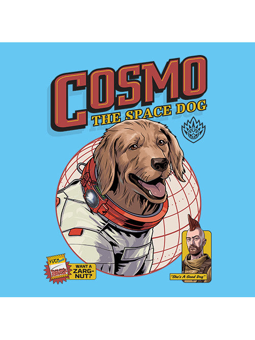Cosmo The Space Dog - Marvel Official T-shirt -Redwolf - India - www.superherotoystore.com