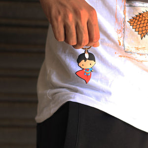 Superman Rubber Keychain by EFG -EFG - India - www.superherotoystore.com