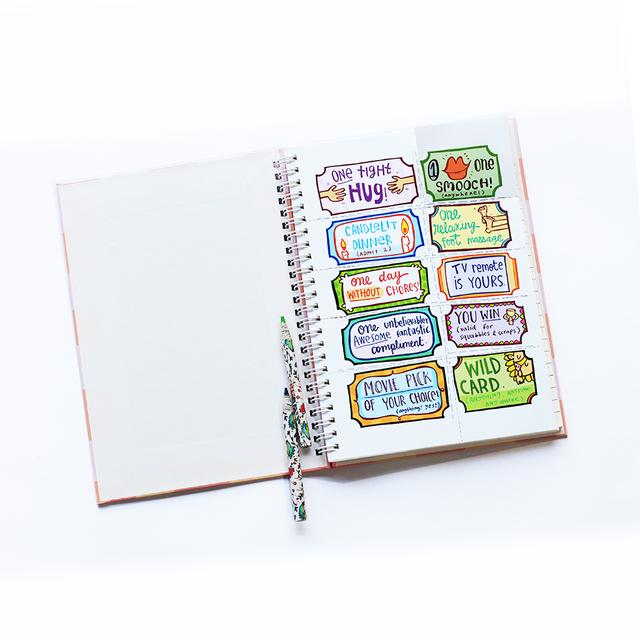 35 Reasons Why I Love You Notebook -Alicia D'Souza - India - www.superherotoystore.com