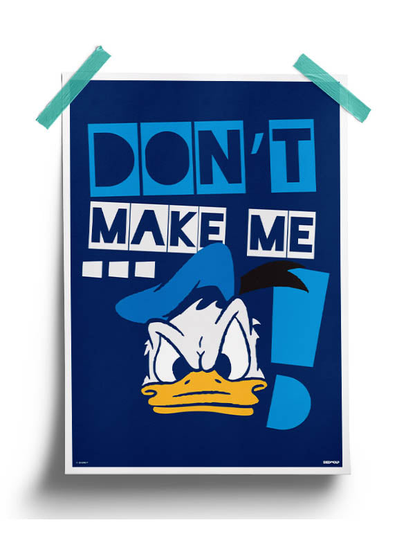 Don't Make Me Angry Poster -Redwolf - India - www.superherotoystore.com