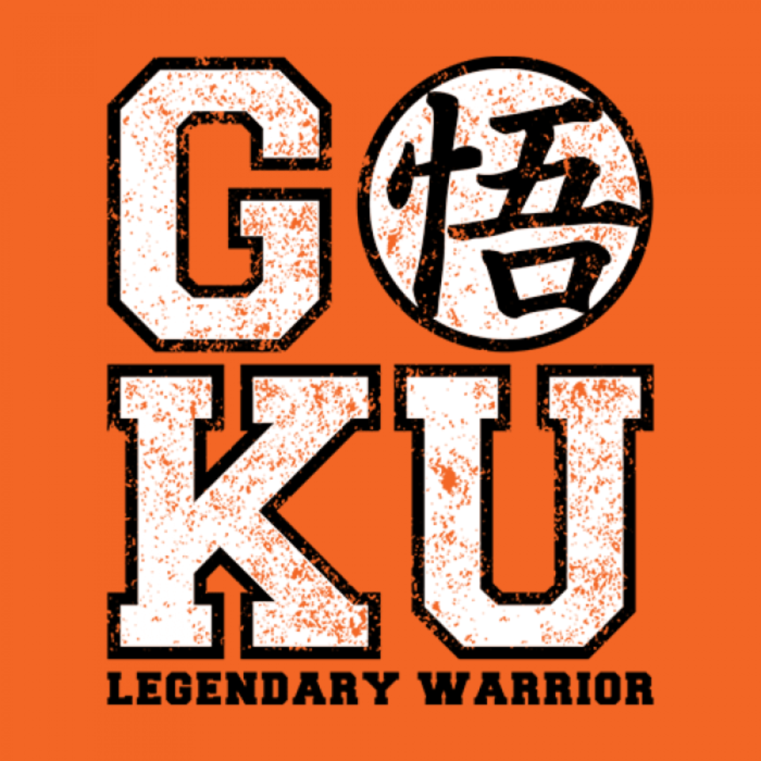 Goku: Legendary Warrior - Dragon Ball Z Official T-shirt -Red Wolf - India - www.superherotoystore.com