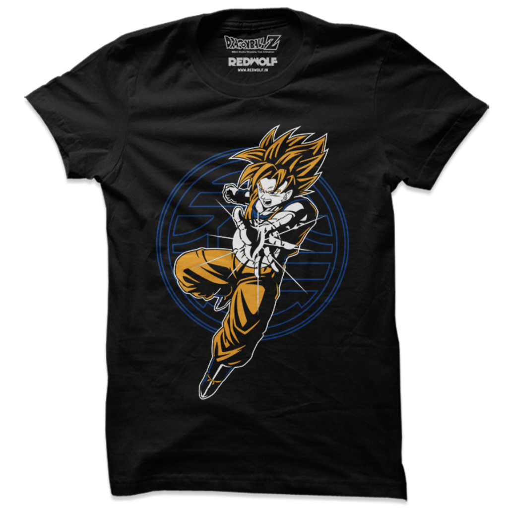 Goku: Super Saiyan Attack Dragon Ball Z Official T-Shirt