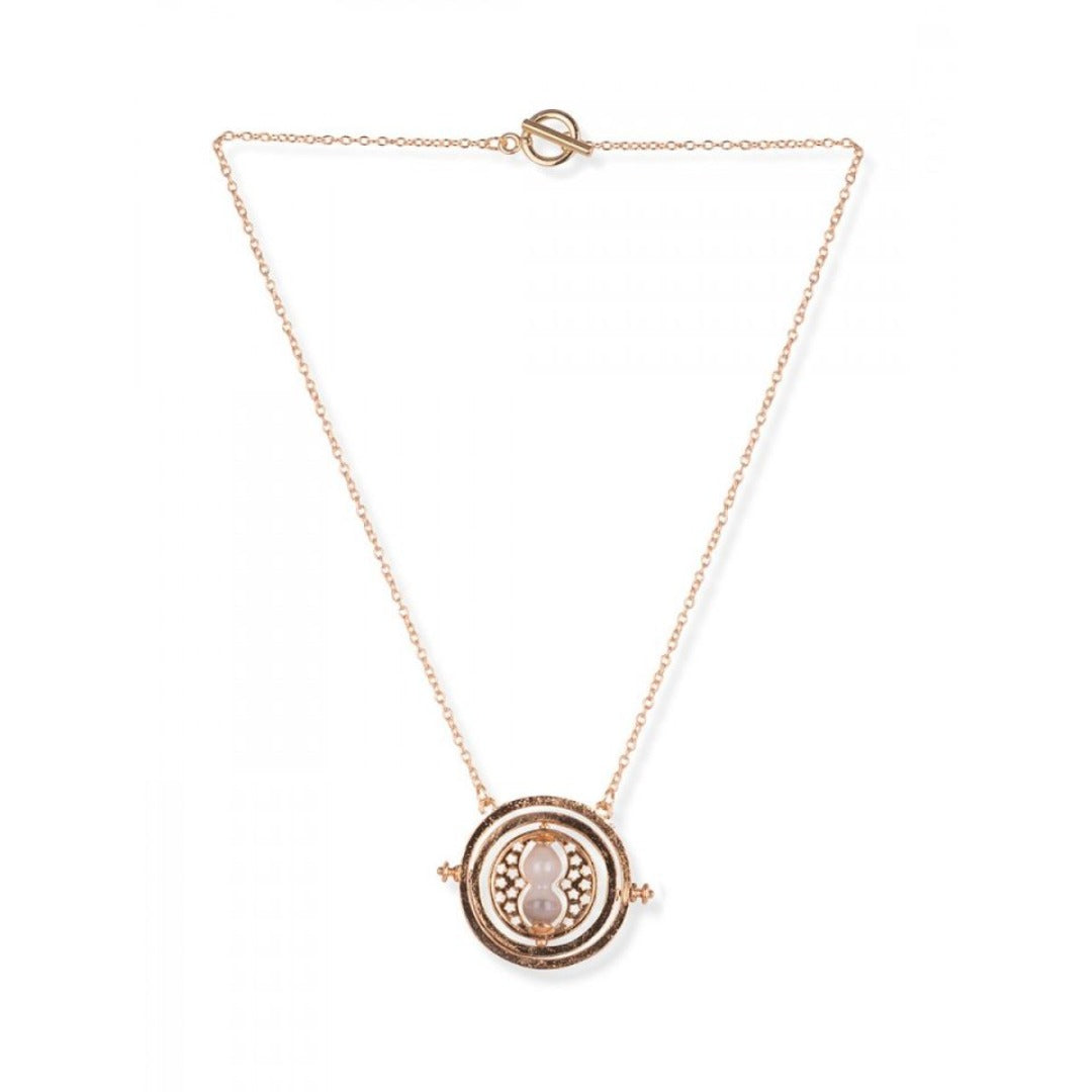 Harry Potter: Small Time Turner Gold Necklace -EFG - India - www.superherotoystore.com