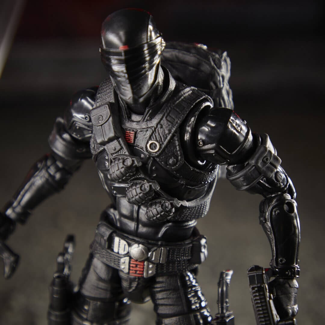 GI Joe Classified Series Snake Eyes Action Figure by Hasbro -Hasbro - India - www.superherotoystore.com