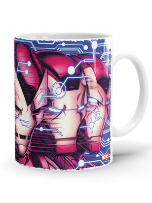 Faces of Iron Man Mug -Redwolf - India - www.superherotoystore.com