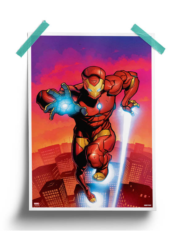 Flying Machine Poster -Redwolf - India - www.superherotoystore.com