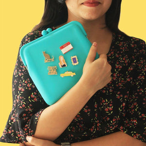 Friends Phoebe Enamel Pin Set -EFG - India - www.superherotoystore.com