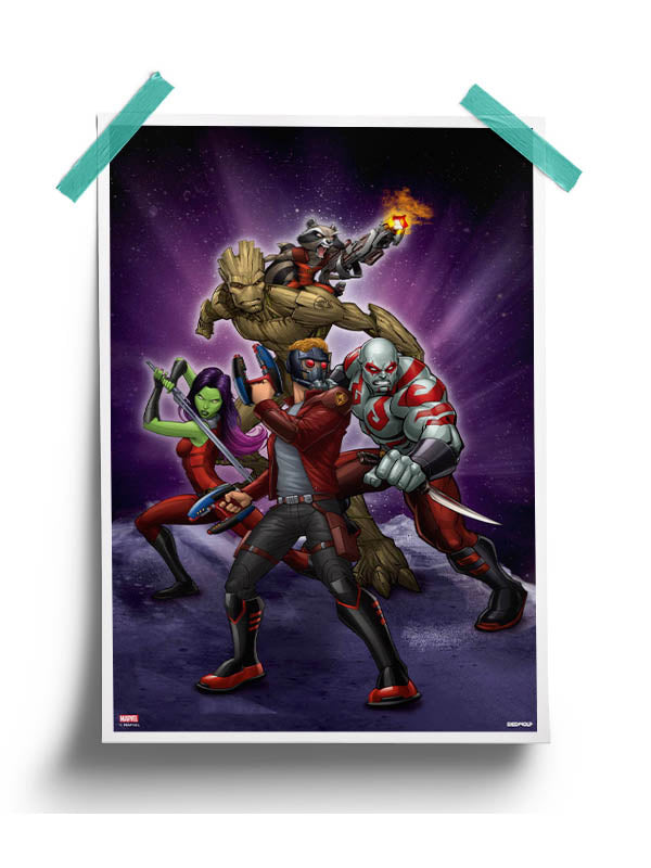Galaxy Gang Poster -Redwolf - India - www.superherotoystore.com