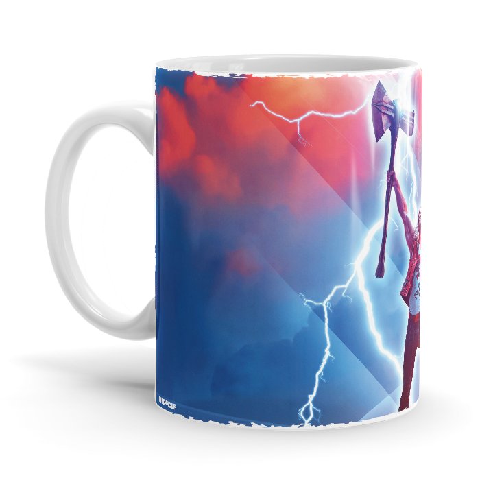 God Of Thunder - Marvel Official Mug -Redwolf - India - www.superherotoystore.com