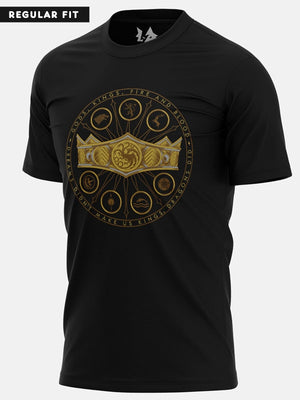 Gods And Kings - House Of The Dragon Official T-shirt -Redwolf - India - www.superherotoystore.com