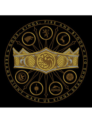 Gods And Kings - House Of The Dragon Official T-shirt -Redwolf - India - www.superherotoystore.com