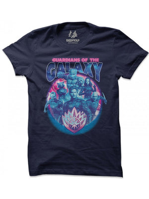 GOTG Vol. 3: Neon Pop - Marvel Official T-shirt -Redwolf - India - www.superherotoystore.com