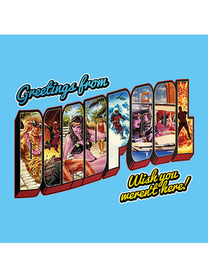 Greetings From Deadpool - Marvel Official T-shirt -Redwolf - India - www.superherotoystore.com